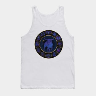 Taurus: The bull Tank Top